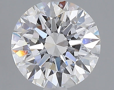 1.50 carat round lab grown diamond D color VVS2 clarity