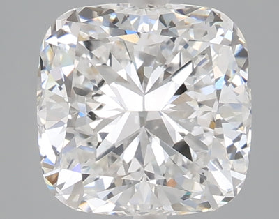 2.59 carat cushion lab grown diamond D color VVS2 clarity