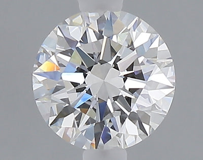 1.07 carat round lab grown diamond E color VVS2 clarity