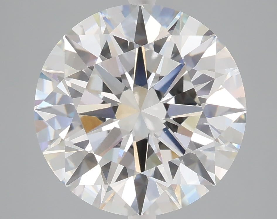 5.00 carat round lab grown diamond F color VS1 clarity