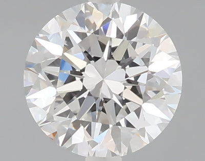 1.08 carat round lab grown diamond D color VVS2 clarity