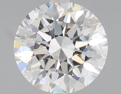 1.60 carat round lab grown diamond D color VVS2 clarity