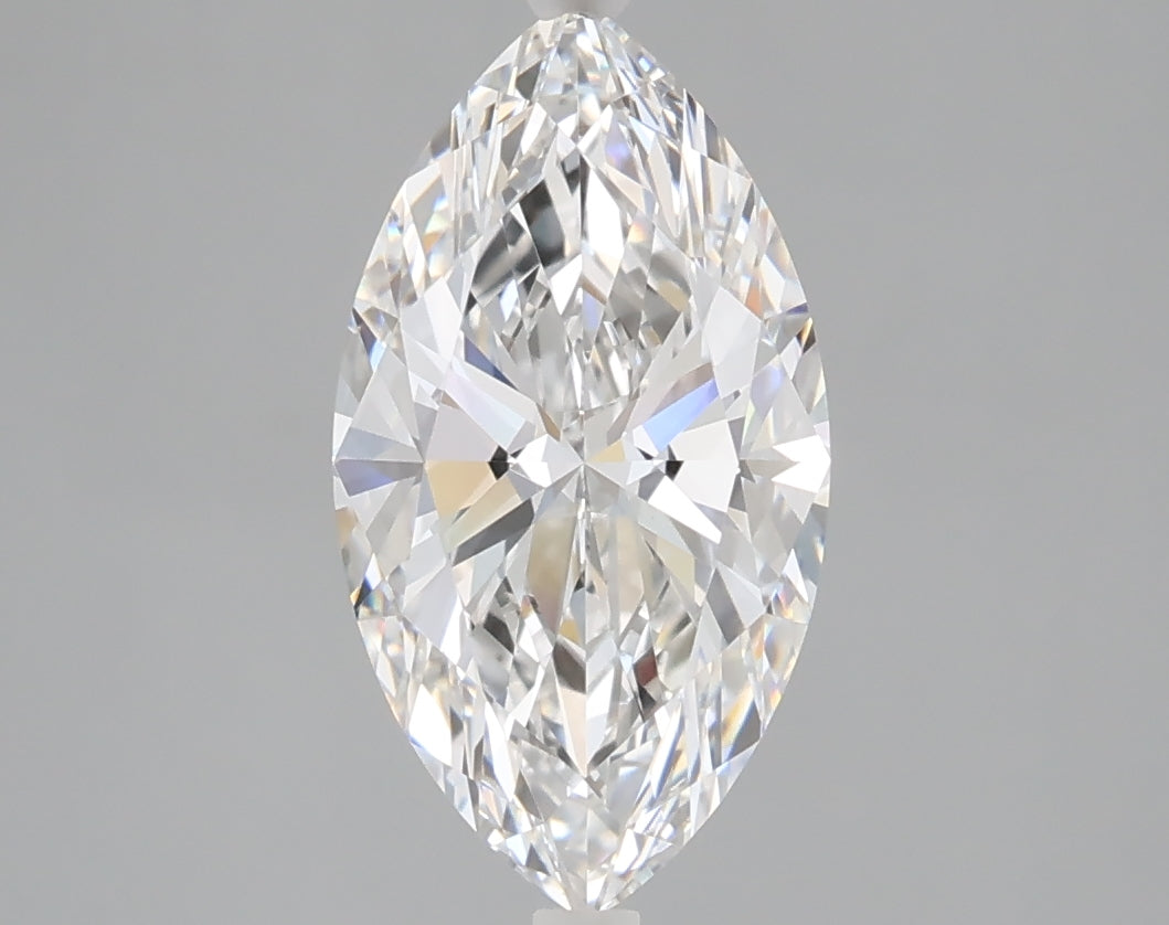 2.01 carat marquise lab grown diamond D color VVS2 clarity