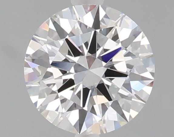 1.01 carat round lab grown diamond D color VVS2 clarity
