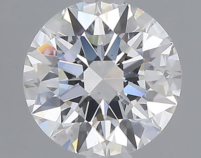 1.07 carat round lab grown diamond D color VS1 clarity