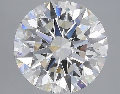 4.60 carat round lab grown diamond G color VS1 clarity