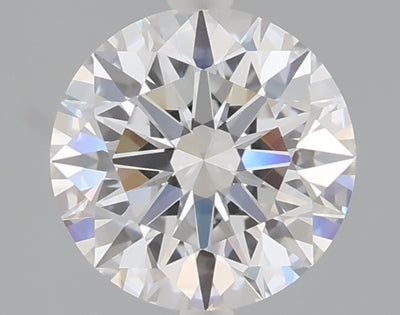 1.55 carat round lab grown diamond E color VVS2 clarity