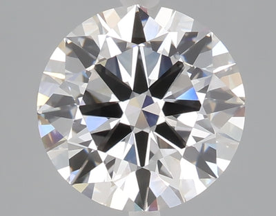 2.26 carat round lab grown diamond E color VVS2 clarity