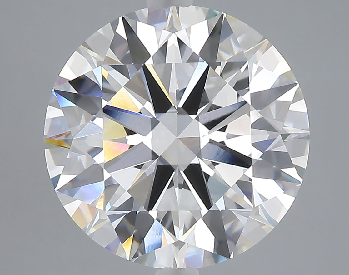 7.00 carat round lab grown diamond F color VVS2 clarity