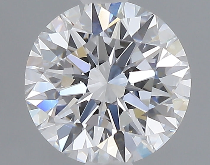 1.07 carat round lab grown diamond D color VVS2 clarity