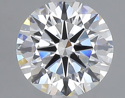 1.50 carat round lab grown diamond D color VVS2 clarity