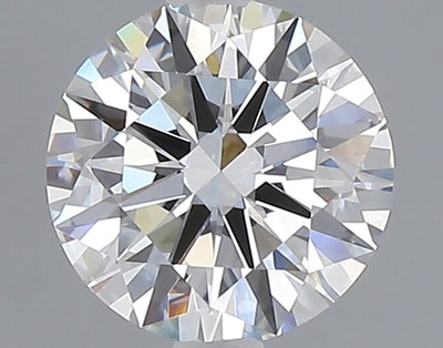 1.56 carat round lab grown diamond E color VVS2 clarity