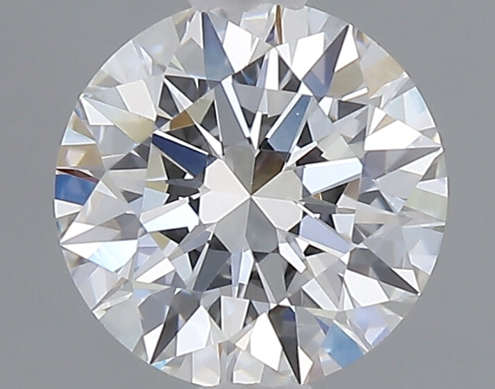 1.01 carat round lab grown diamond D color VVS2 clarity