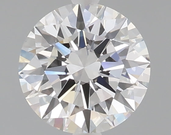 1.02 carat round lab grown diamond D color VVS2 clarity