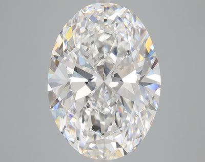 7.28 carat oval lab grown diamond E color VS1 clarity