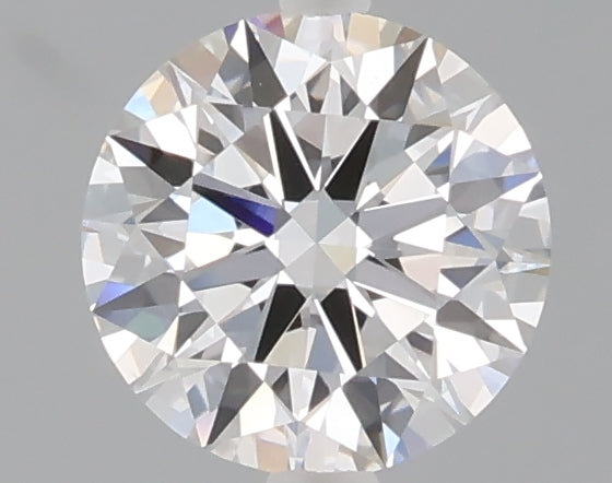 1.03 carat round lab grown diamond D color VVS2 clarity