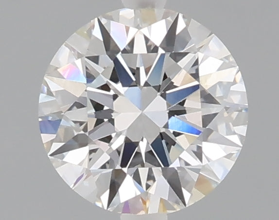 1.02 carat round lab grown diamond D color VVS2 clarity