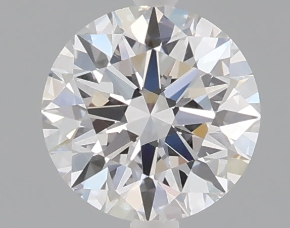 1.04 carat round lab grown diamond D color VVS2 clarity
