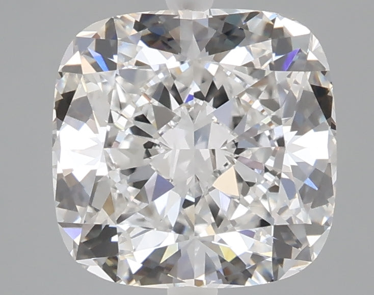 3.01 carat cushion lab grown diamond E color VS1 clarity