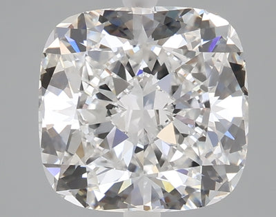 3.01 carat cushion lab grown diamond E color VS1 clarity