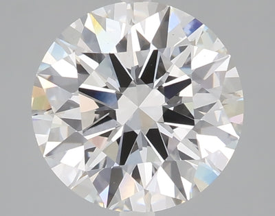 2.53 carat round lab grown diamond E color VS1 clarity