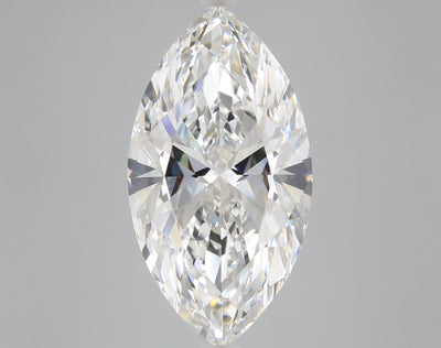 7.02 carat marquise lab grown diamond F color VS1 clarity