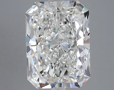 6.97 carat radiant lab grown diamond F color VS1 clarity