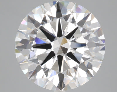7.05 carat round lab grown diamond E color VVS2 clarity