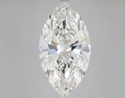 10.02 carat marquise lab grown diamond G color VVS2 clarity