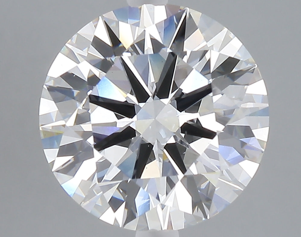 5.01 carat round lab grown diamond F color VS1 clarity