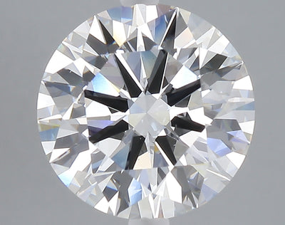 5.01 carat round lab grown diamond F color VS1 clarity