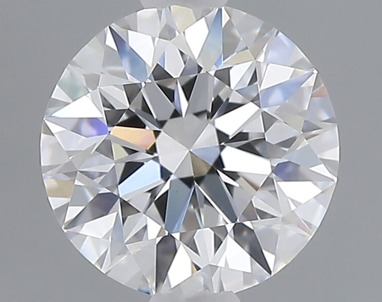 1.09 carat round lab grown diamond D color VVS2 clarity