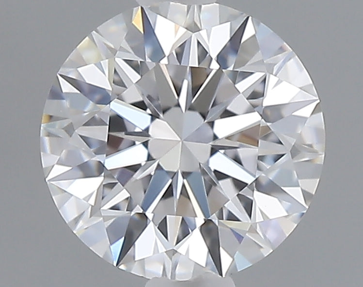 1.03 carat round lab grown diamond D color VVS2 clarity