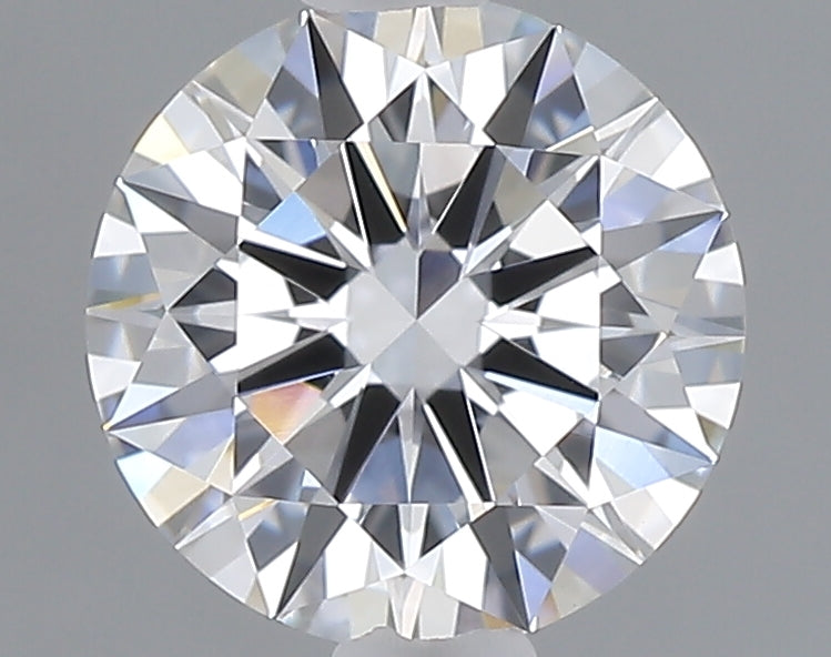 1.02 carat round lab grown diamond D color VVS2 clarity