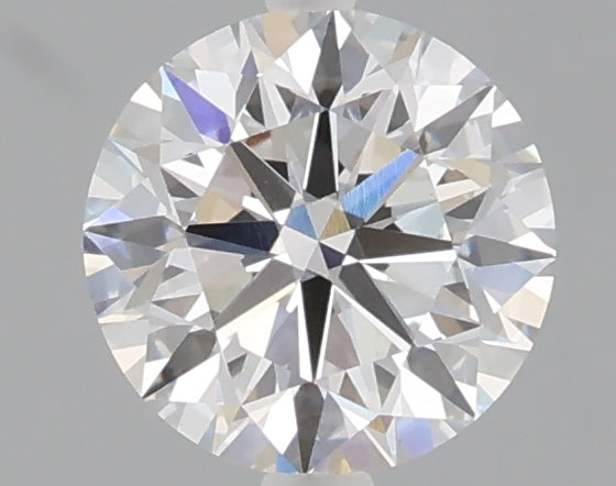1.05 carat round lab grown diamond D color VVS2 clarity