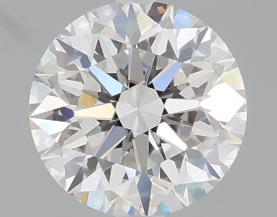 1.06 carat round lab grown diamond D color VVS2 clarity