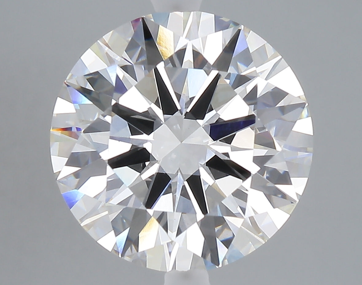 7.03 carat round lab grown diamond E color VS1 clarity