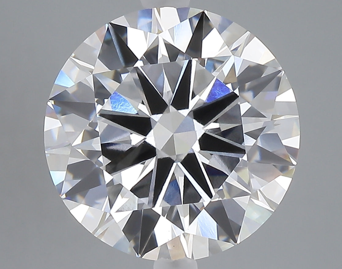 6.50 carat round lab grown diamond E color VS1 clarity