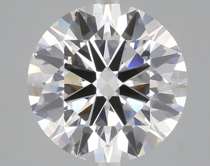 3.01 carat round lab grown diamond E color VVS2 clarity