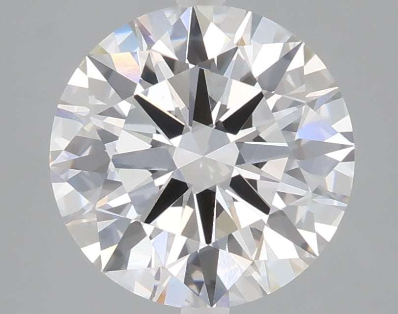 3.06 carat round lab grown diamond E color VS1 clarity