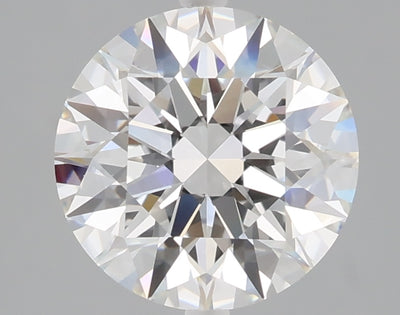 2.53 carat round lab grown diamond D color VS1 clarity