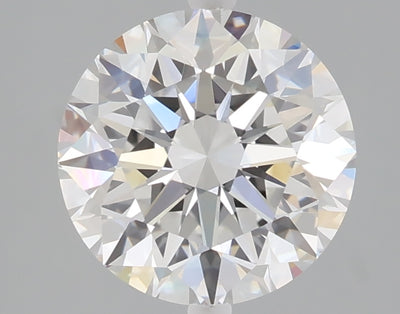 2.30 carat round lab grown diamond E color VVS2 clarity