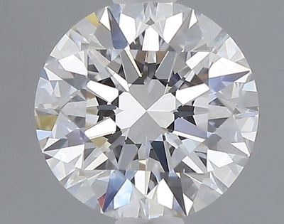 1.02 carat round lab grown diamond D color VVS2 clarity