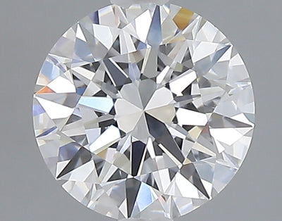 1.60 carat round lab grown diamond D color VVS2 clarity