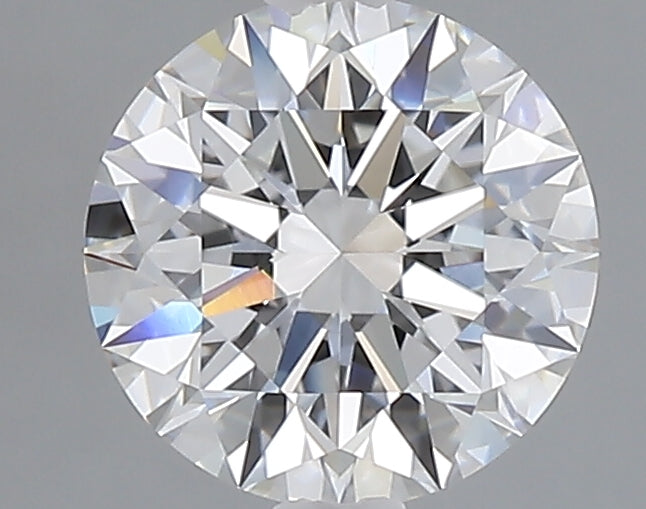 1.57 carat round lab grown diamond D color VVS2 clarity