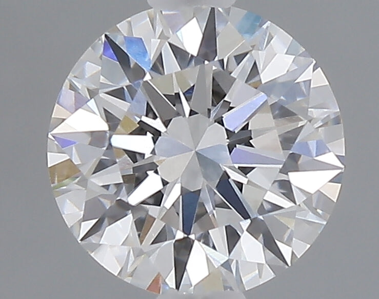 1.01 carat round lab grown diamond D color VVS2 clarity