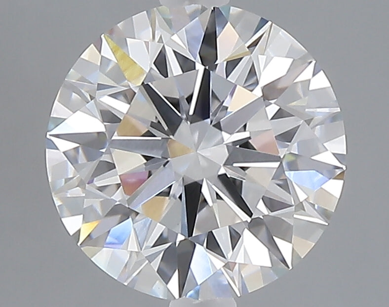 2.54 carat round lab grown diamond E color VVS2 clarity