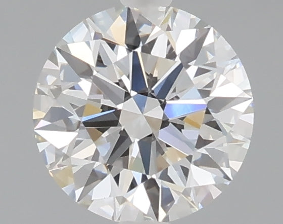 1.08 carat round lab grown diamond F color VVS2 clarity