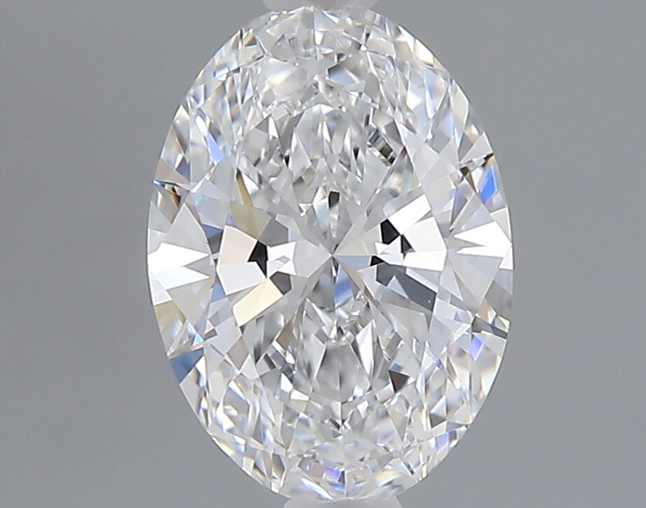 1.03 carat oval lab grown diamond D color VVS2 clarity
