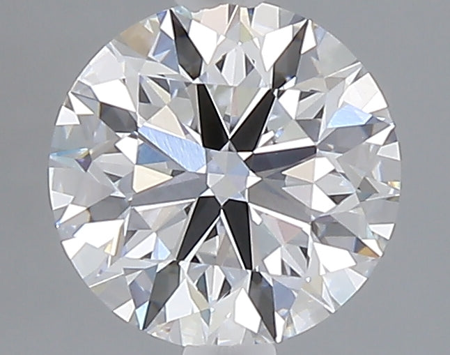 1.50 carat round lab grown diamond D color VS1 clarity